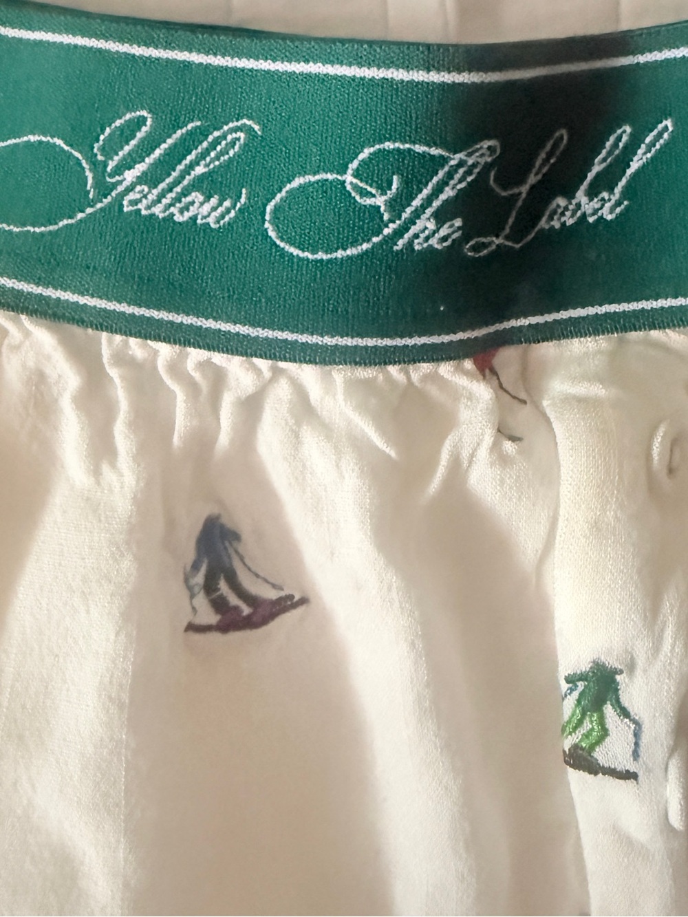 Yellow the label Linen Shorts M - Picture 5 of 9